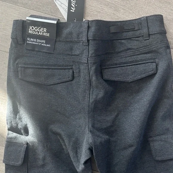 NWT Foxy Jean Women’s stretch Charcoal Joggers - Picture 10 of 15